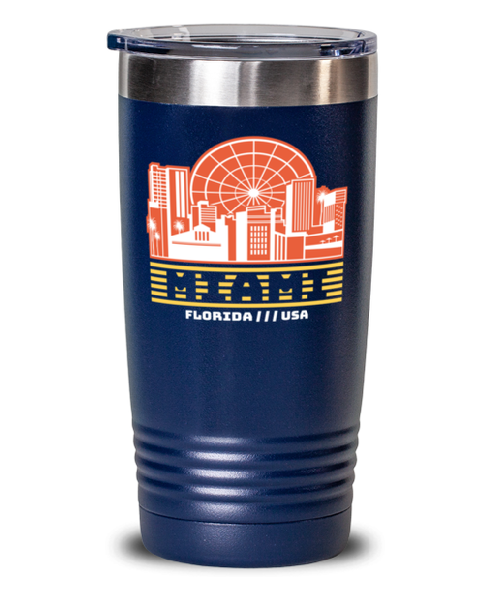 Miami, blue Tumbler 20oz. Model 60082
