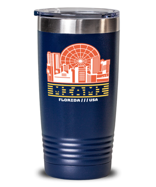 Miami, blue Tumbler 20oz. Model 60082