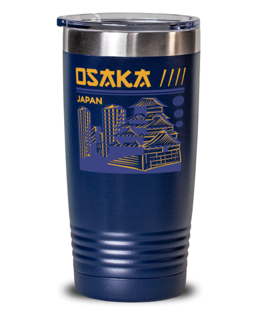Osaka, blue Tumbler 20oz. Model 60082