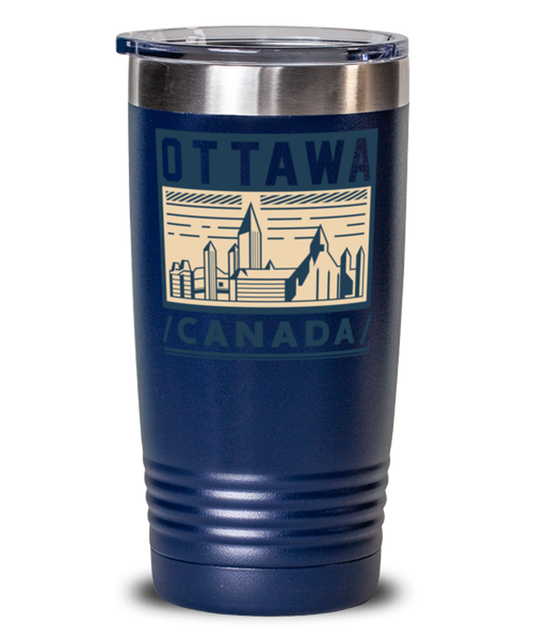 Ottawa, blue Tumbler 20oz. Model 60082