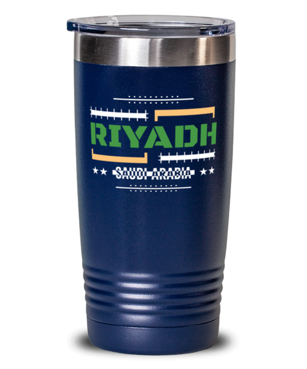 Riyadh, blue Tumbler 20oz. Model 60082