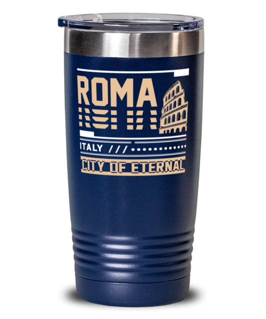 Roma, blue Tumbler 20oz. Model 60082
