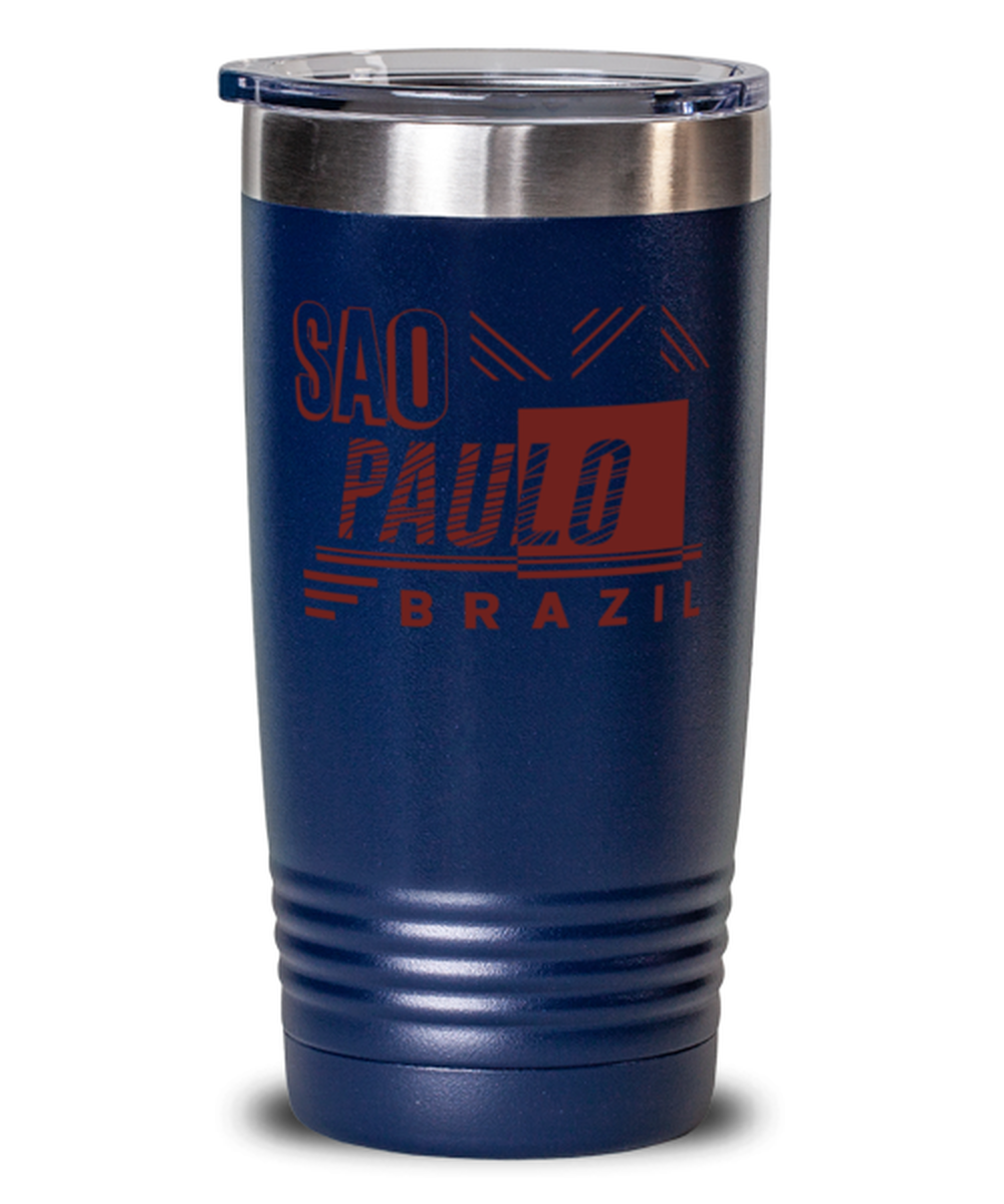 Sao Paulo, blue Tumbler 20oz. Model 60082