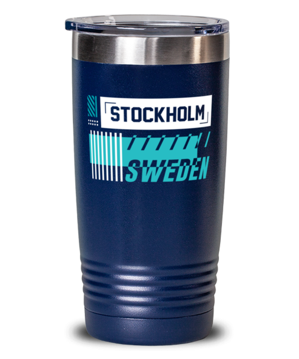 Stockholm, blue Tumbler 20oz. Model 60082