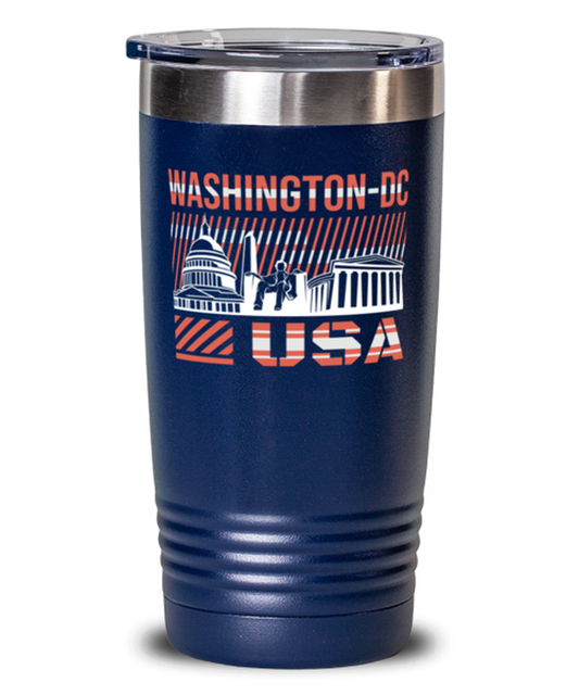 Washington DC, blue Tumbler 20oz. Model 60082