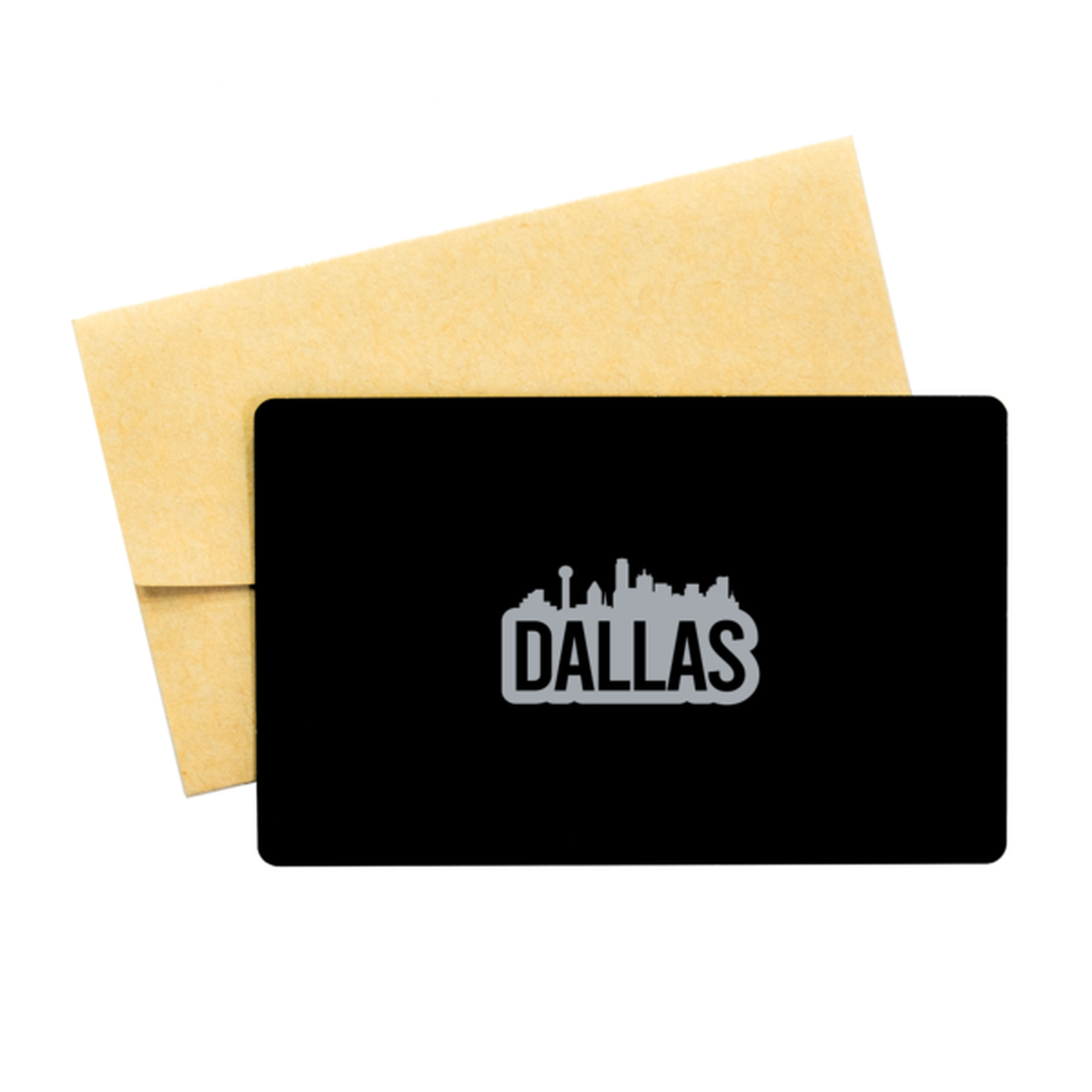 Dallas Bold Skyline,  Wallet Card . Model 60088