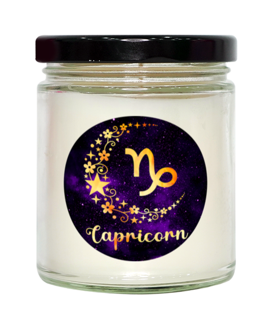 Capricorn Zodiac Sign Horoscope,  Vanilla candle. Model 60085