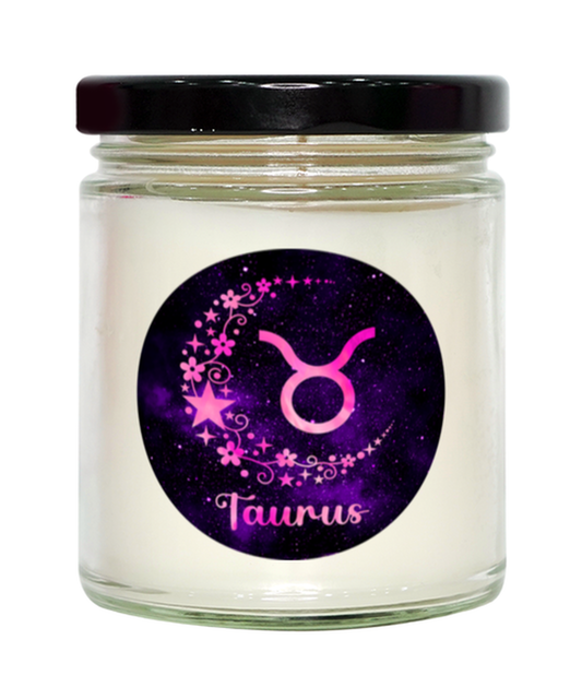 Taurus Zodiac Sign Horoscope,  Vanilla candle. Model 60085