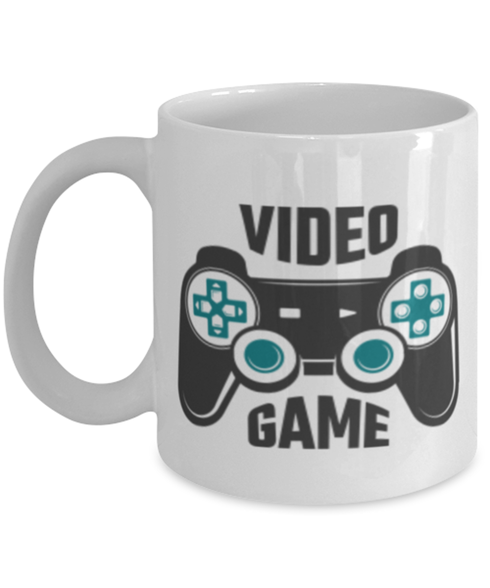 video game, white Coffee Mug, Coffee Cup 11oz. Model 60089