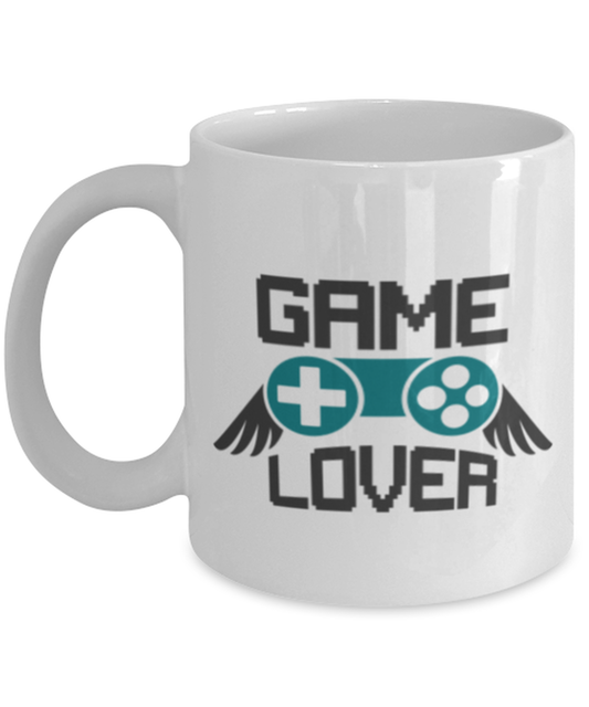 game lover, white Coffee Mug, Coffee Cup 11oz. Model 60089