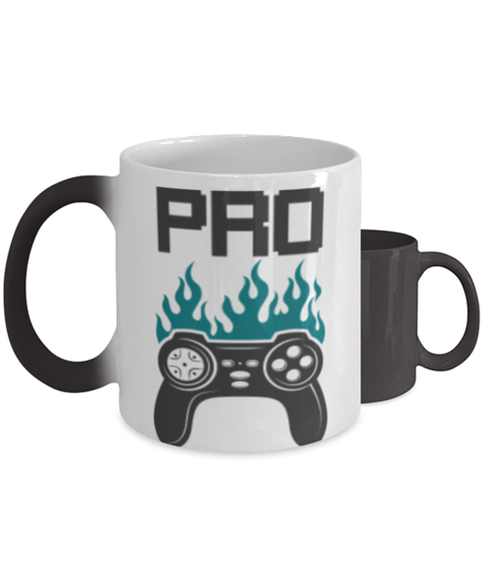 pro gaming,  Heat Sensitive Color Changing Coffee Mug, Magic Coffee Cup. Model 60089