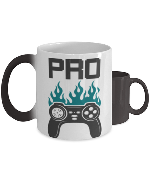 pro gaming,  Heat Sensitive Color Changing Coffee Mug, Magic Coffee Cup. Model 60089