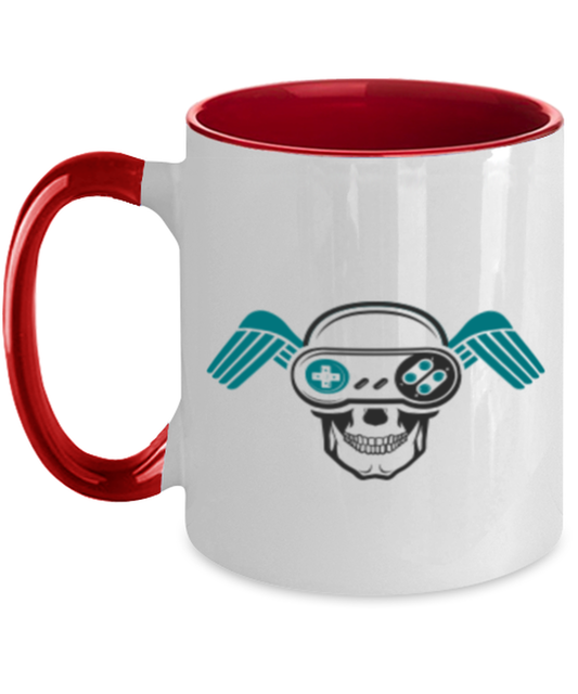 Gamer , red Two Tone Coffee Mug. Model 60089