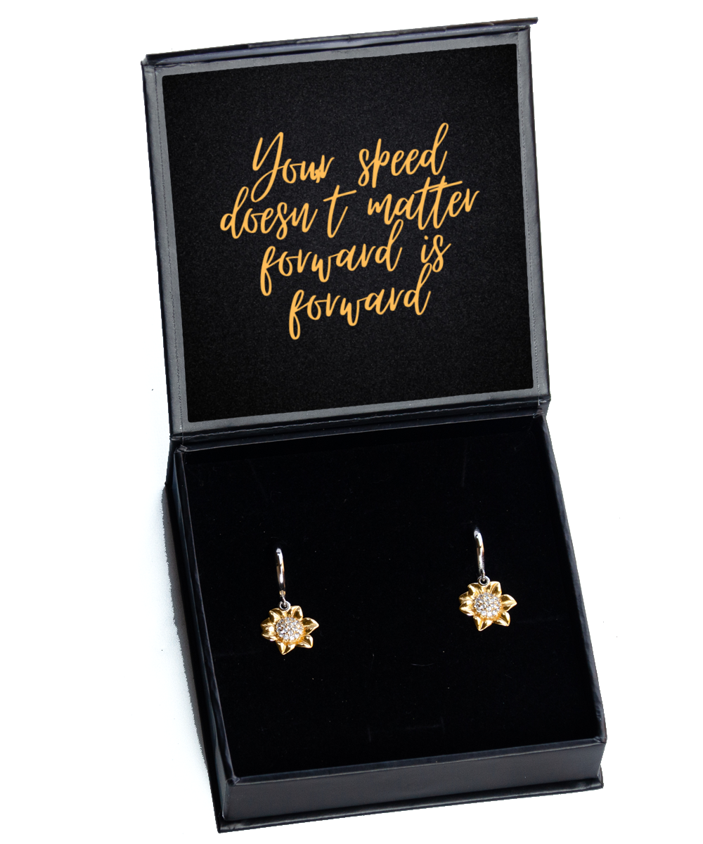 Inspire and Elevate with Earrings of Empowerment,  Sunflower Earrings. Model 60093
