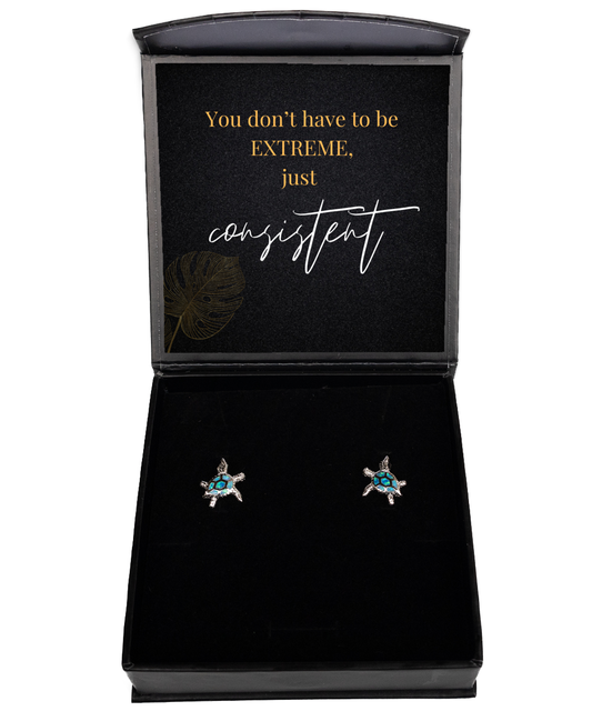 Inspirational Beauty in Every Pair of Earrings - Shine On!,  Opal Turtle Earrings. Model 60093