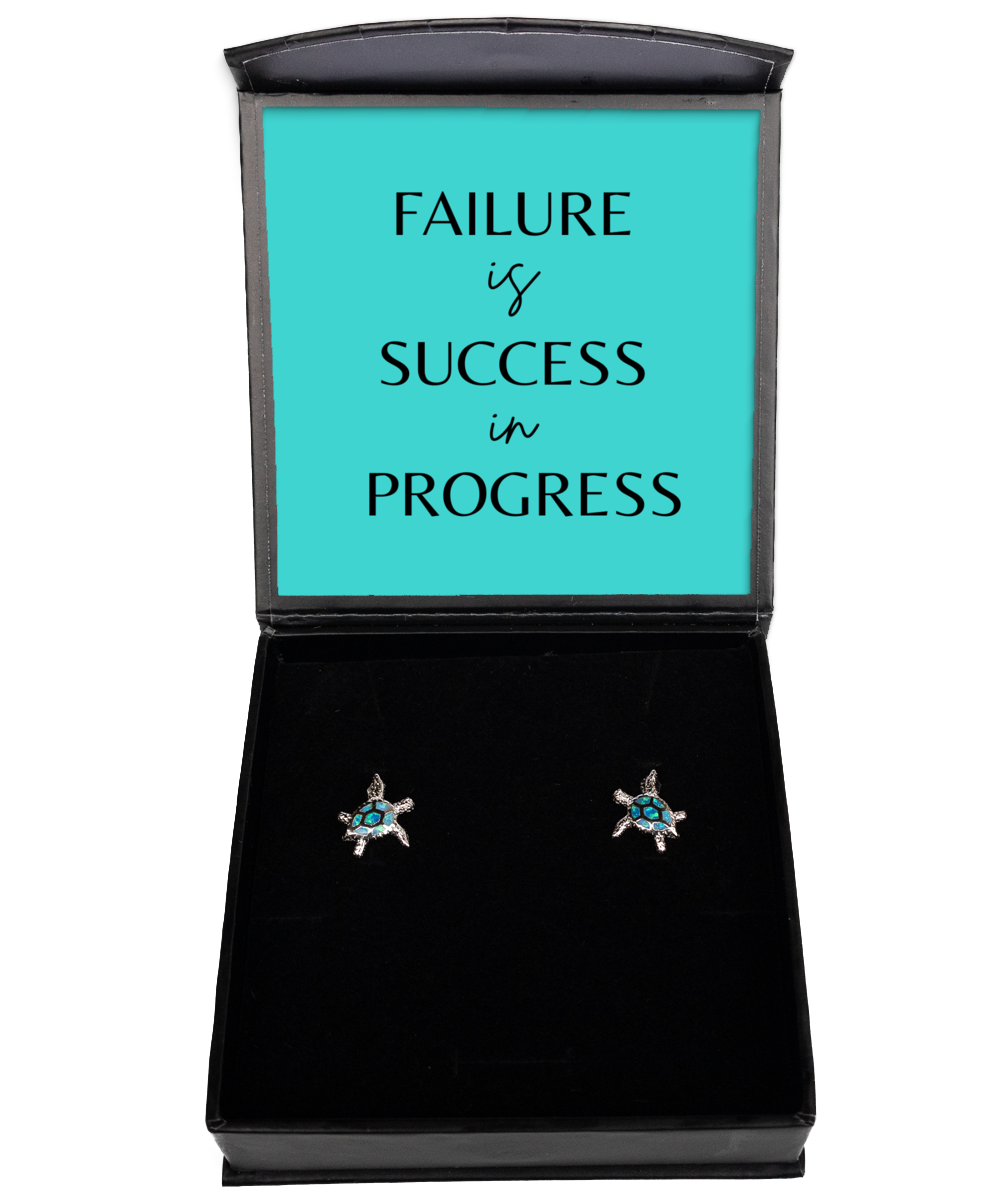 Embrace Confidence with Dreamer's Earrings,  Opal Turtle Earrings. Model 60095 - special gifts for any occasion for daughter, gifts for mother, wife, girlfriend or sisters