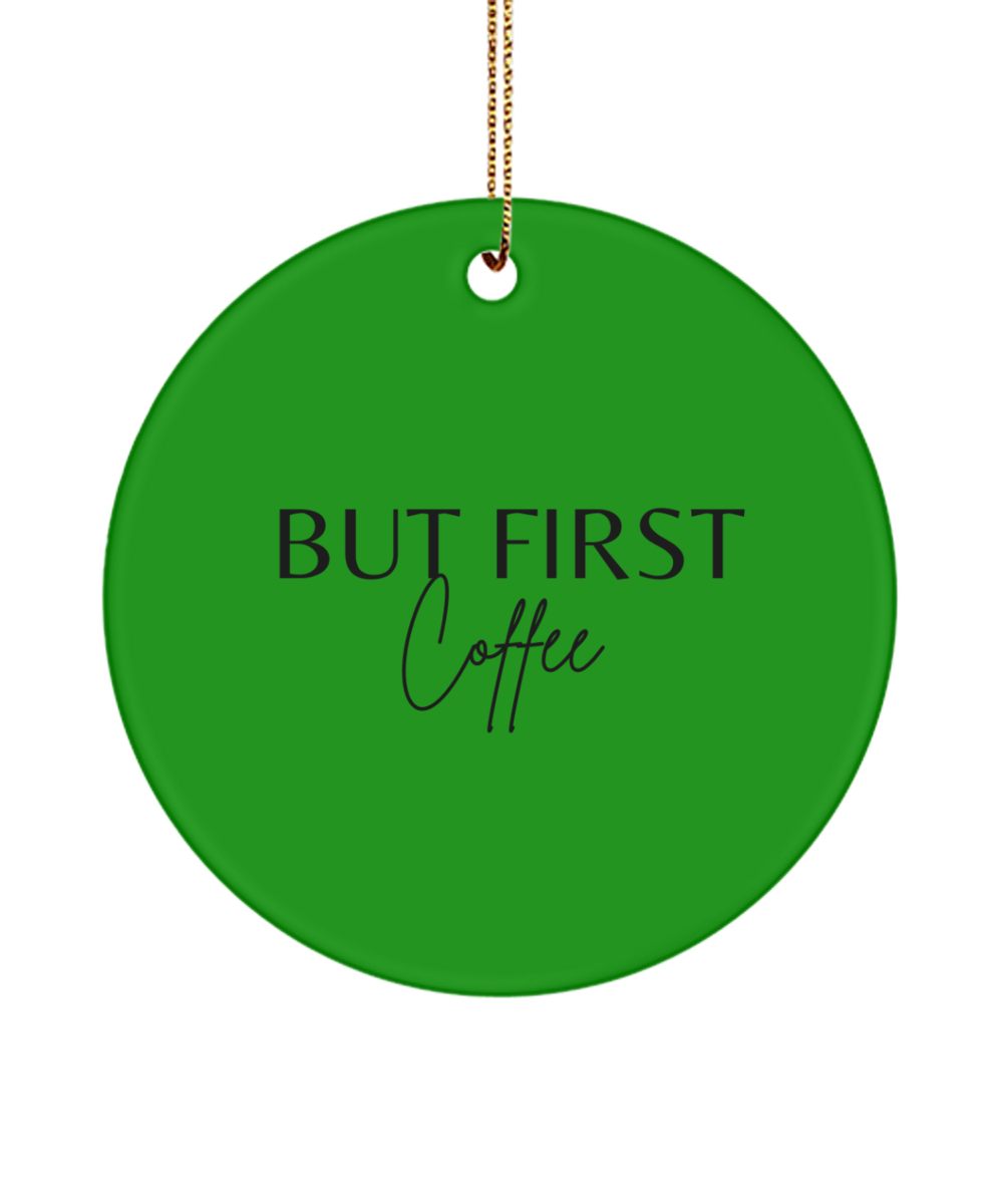 Uplift Your Spirit with this Ornament, green , Motivational Inspirational Christmas Holiday Ornament. Model 60096