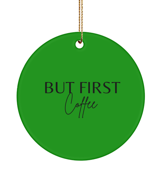 Uplift Your Spirit with this Ornament, green , Motivational Inspirational Christmas Holiday Ornament. Model 60096