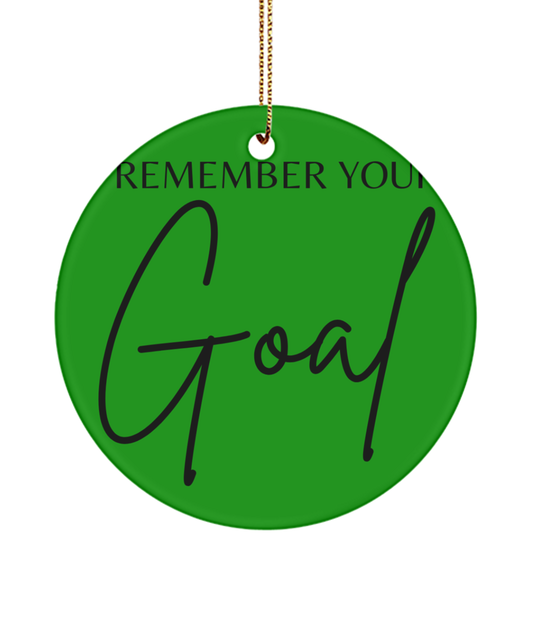 Holiday Blessings: Inspirational Ornament, green , Motivational Inspirational Christmas Holiday Ornament. Model 60096