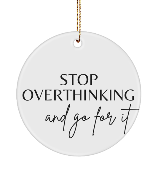 Uplift Your Spirit this Holiday Season, white, Motivational Inspirational Christmas Holiday Ornament. Model 60096