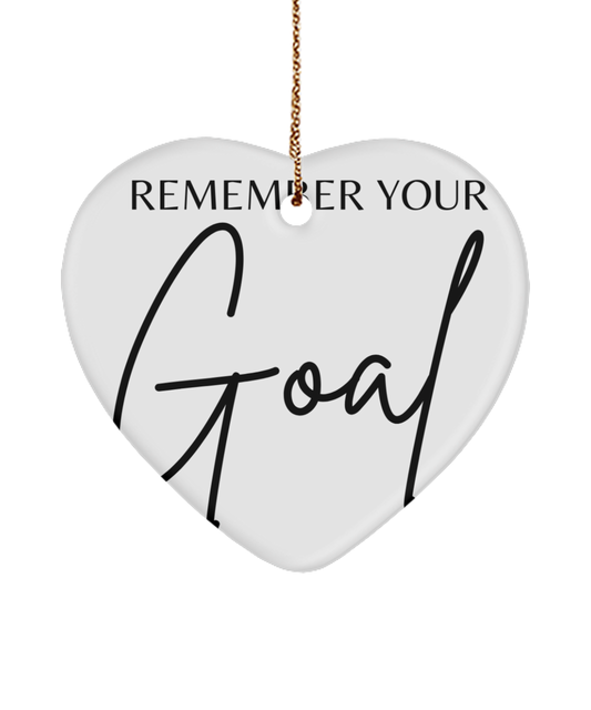 Holiday Blessings: Inspirational Ornament, white, Motivational Christmas Holiday heart Shape Ornament. Model 60097