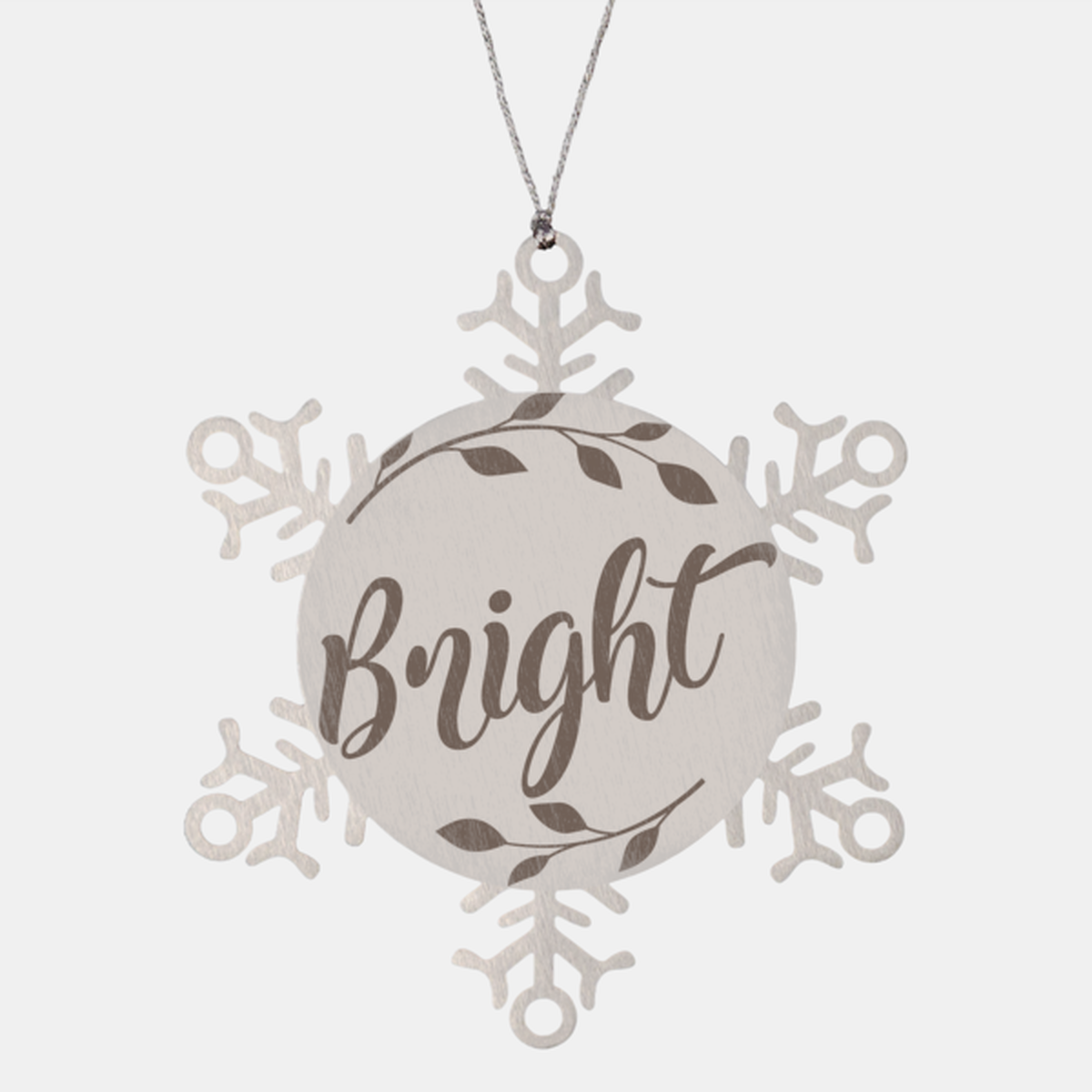 Bright, Christmas Holiday Snowflake Ornament. Model 600103